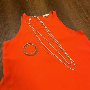 Sleeveless a line dress